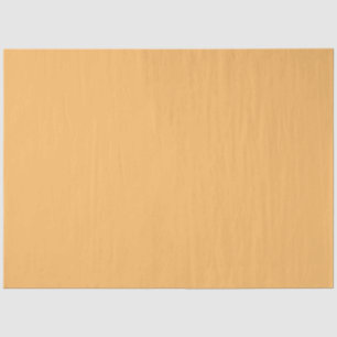 Solid colour plain pastel orange topaz tissue paper
