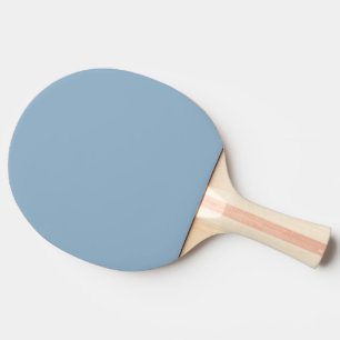 Solid colour plain pastel pale blue ping pong paddle