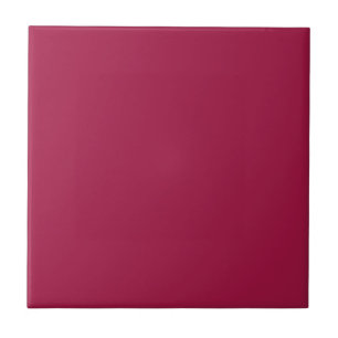 Solid colour plain Persian Red Ceramic Tile