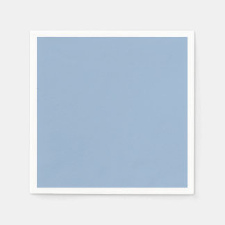 Solid colour plain powder blue napkin