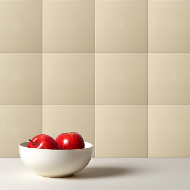 Solid colour plain sand beige dutch whit ceramic tile (Creator Uploaded)