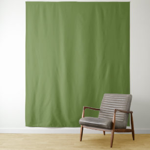 Solid colour plain thyme sage green tapestry
