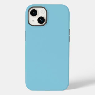 Solid colour plain Winter light Blue Case-Mate iPhone 14 Case
