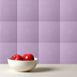 Solid colour plain wisteria light purple ceramic tile<br><div class="desc">Solid colour plain wisteria light purple design.</div>