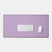 Solid colour plain wisteria light purple desk mat (Keyboard & Mouse)