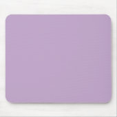 Solid colour plain wisteria light purple mouse pad (Front)