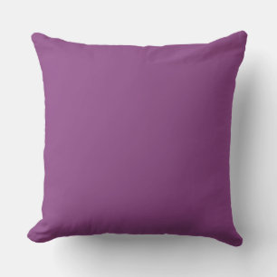 Solid Colour: Plum Purple Cushion