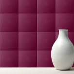 Solid colour purple red ceramic tile<br><div class="desc">Trendy simple design in purple red solid colour.</div>