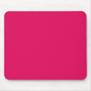 solid colour raspberry mouse pad
