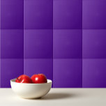 Solid colour rich purple ceramic tile<br><div class="desc">Solid colour rich purple design.</div>