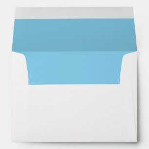 Solid Colour Sky Blue Envelopes