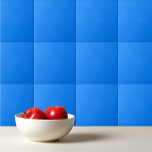 Solid colour vivid blue ceramic tile<br><div class="desc">Solid colour vivid blue design.</div>