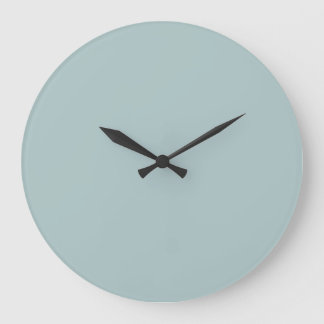 Solid Colour Wall Clock - Fresh Mint Green