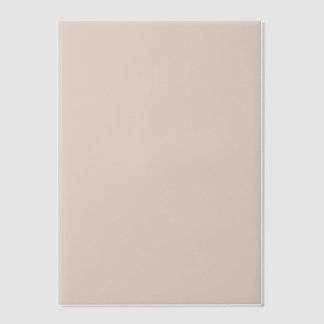 Solid Colour Wedding Liner Vellum Invitations