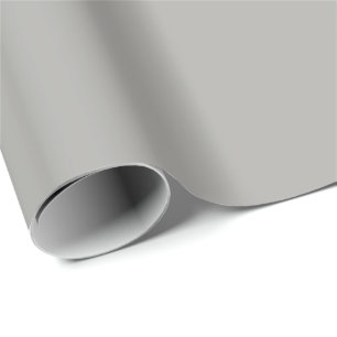 Solid Colour Wrapping Paper in Soft Grey