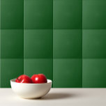 Solid conifer green ceramic tile<br><div class="desc">Trendy simple design in conifer green solid color.</div>