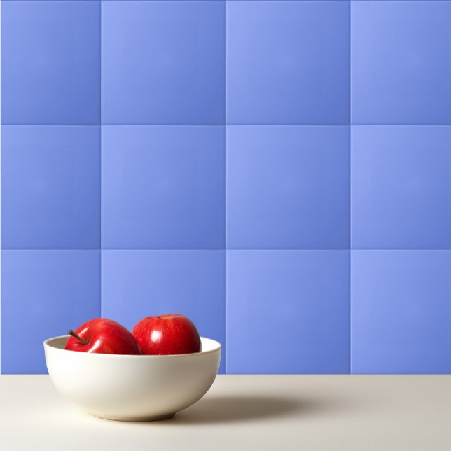 Solid cornflower blue ceramic tile (Creator Uploaded)
