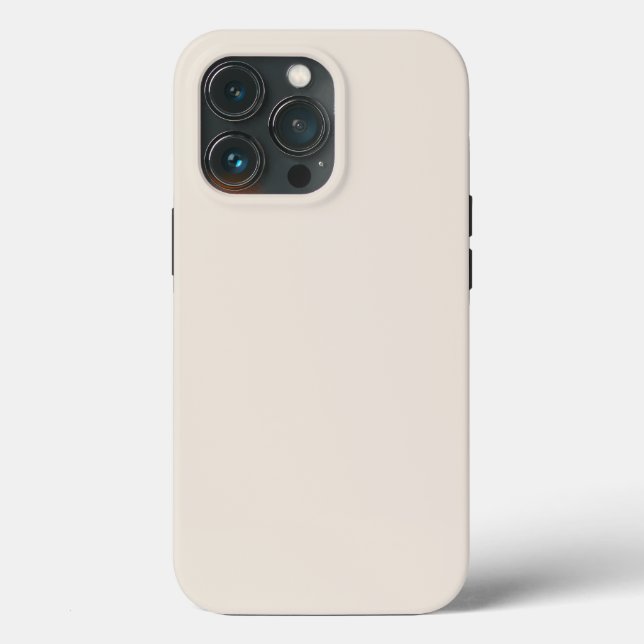 Solid cream beige ivory Case-Mate iPhone case (Back)