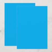 Solid Cyan Blue Background
