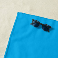 Solid Cyan Blue Background | Summer Minimal Style