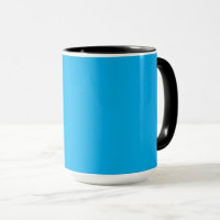 Solid Cyan Blue Background | Summer Minimal Style