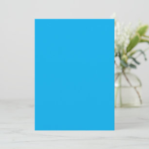 Solid Cyan Blue Background Summer Minimal Style Save The Date