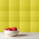 Solid dandelion yellow ceramic tile<br><div class="desc">Solid colour dandelion yellow design.</div>