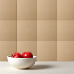 solid dark beige ceramic tile<br><div class="desc">Trendy simple design in dark beige solid color.</div>