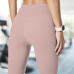 Solid "Dark Blush" Leggings