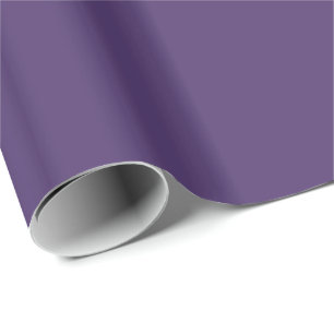 Solid Dark Purple Wrapping Paper