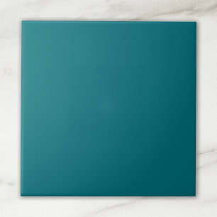 Solid Dark Teal Colour Ceramic Tile