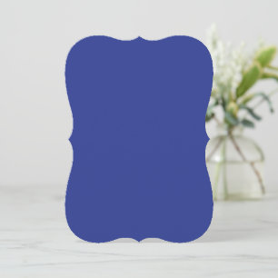 Solid Deep Blue Backdrop Bold Minimalist Design