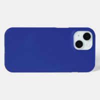 Solid Deep Blue Backdrop | Bold Minimalist Design