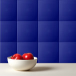 Solid deep blue ceramic tile<br><div class="desc">Solid color deep blue design.</div>