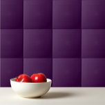 Solid deep purple dark plum ceramic tile<br><div class="desc">Solid color deep purple dark plum design.</div>