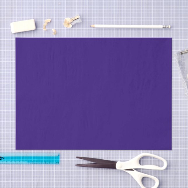 Solid Deep Purple Decoupage Tissue Paper  (Craft)