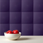 Solid deep violet purple ceramic tile<br><div class="desc">Solid color deep violet purple design.</div>