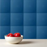 Solid denim blue ceramic tile<br><div class="desc">Solid colour denim blue design.</div>