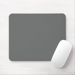Solid Dove Grey Mouse Pad with Elegant Touch