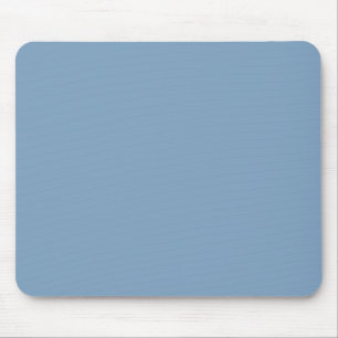 Solid Dusk Blue Mouse Pad