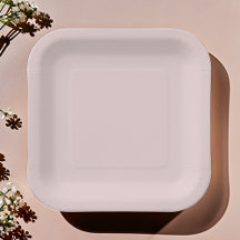 Solid Dusty Pink Light Elegant Minimalist Wedding