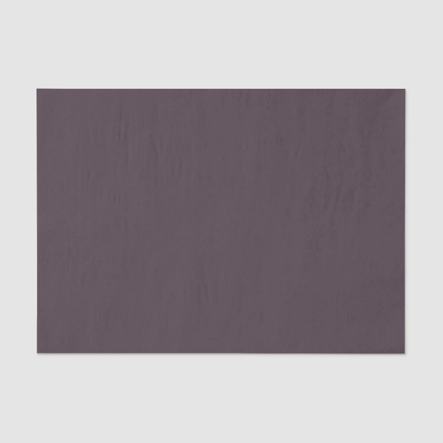 Solid Dusty Plum Tissue Paper (Front)