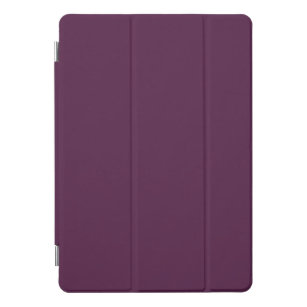 Solid eggplant purple iPad pro cover