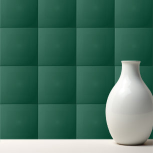 Solid Forest dark Green Ceramic Tile