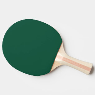 Solid Forest dark Green Ping Pong Paddle