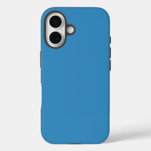 Solid Glacial Blue Ice Colour iPhone 16 Case