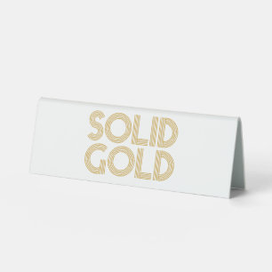 SOLID GOLD
