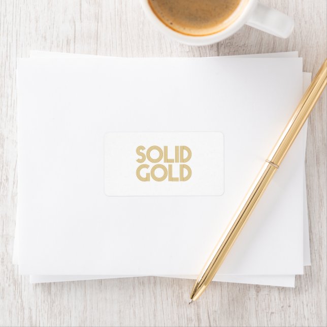 SOLID GOLD LABEL (Insitu)