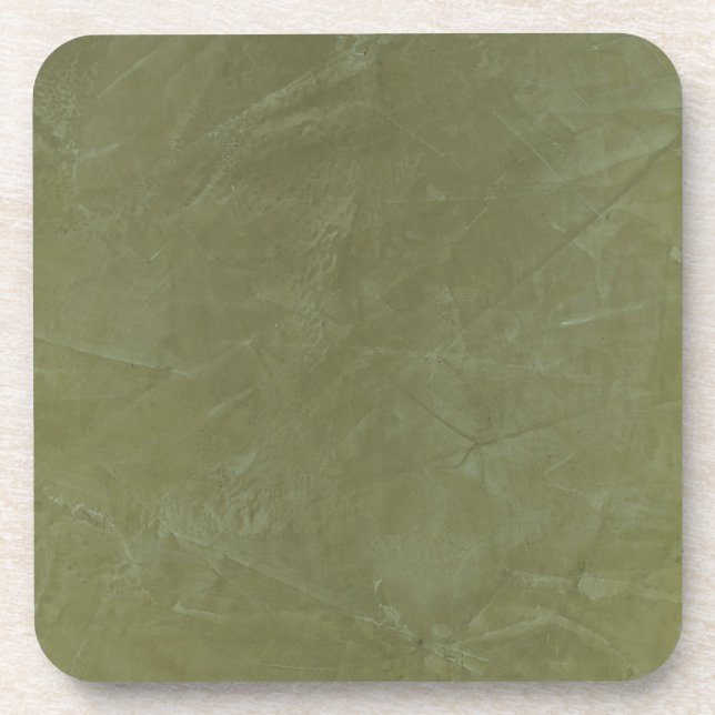 Solid Green Coaster (Front)