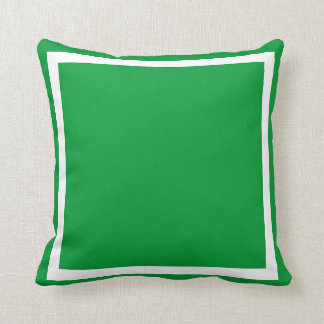 solid  green plain pillow